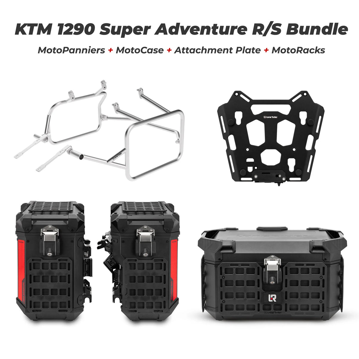 Lone Rider MotoPanniers-pakker for KTM 1290 SuperAdventure S/R