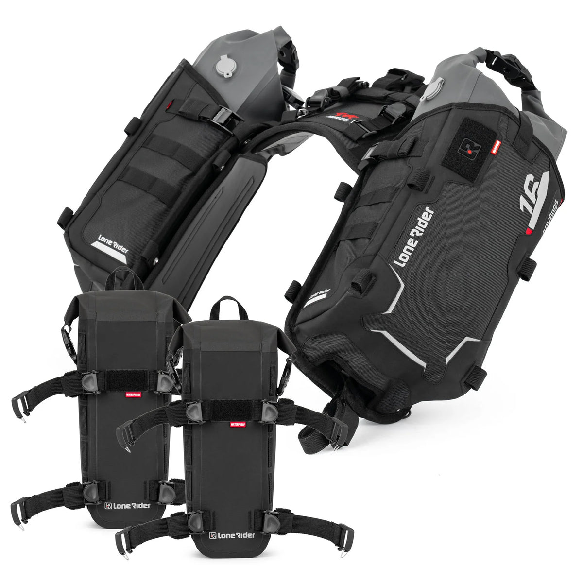 Lone Rider ADVBags 16 – rackless bagasjesystem