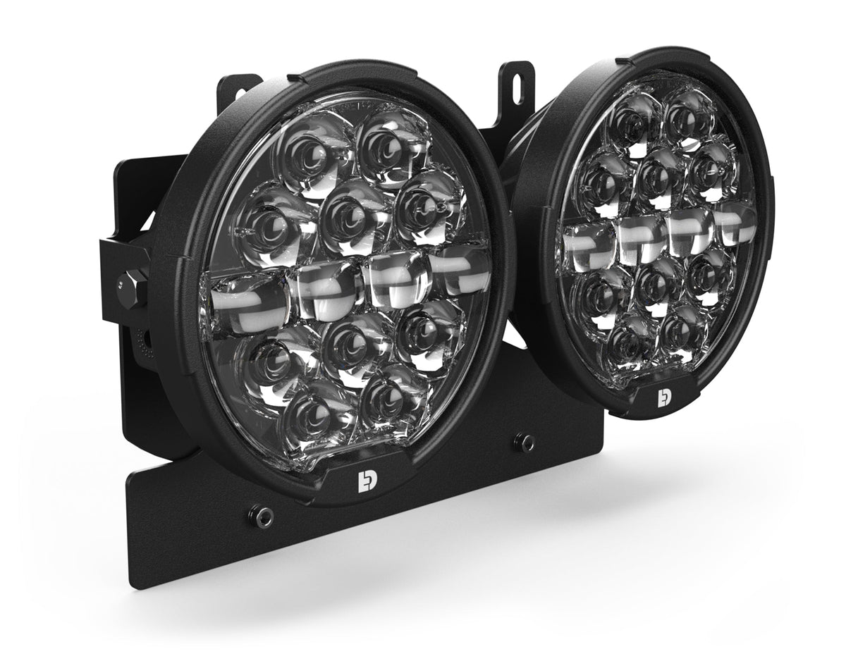 DENALI D14 Destroyer LED Motorcycle Headlight Upgrade Kit for Harley-Davidson Road Glide, '15-'23 – bilde 2