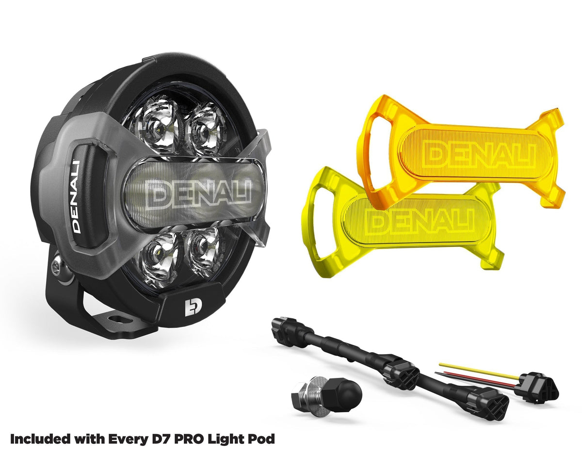 DENALI D7 PRO Multi-Beam Driving Light Pod with Modular X-Lens System – bilde 3