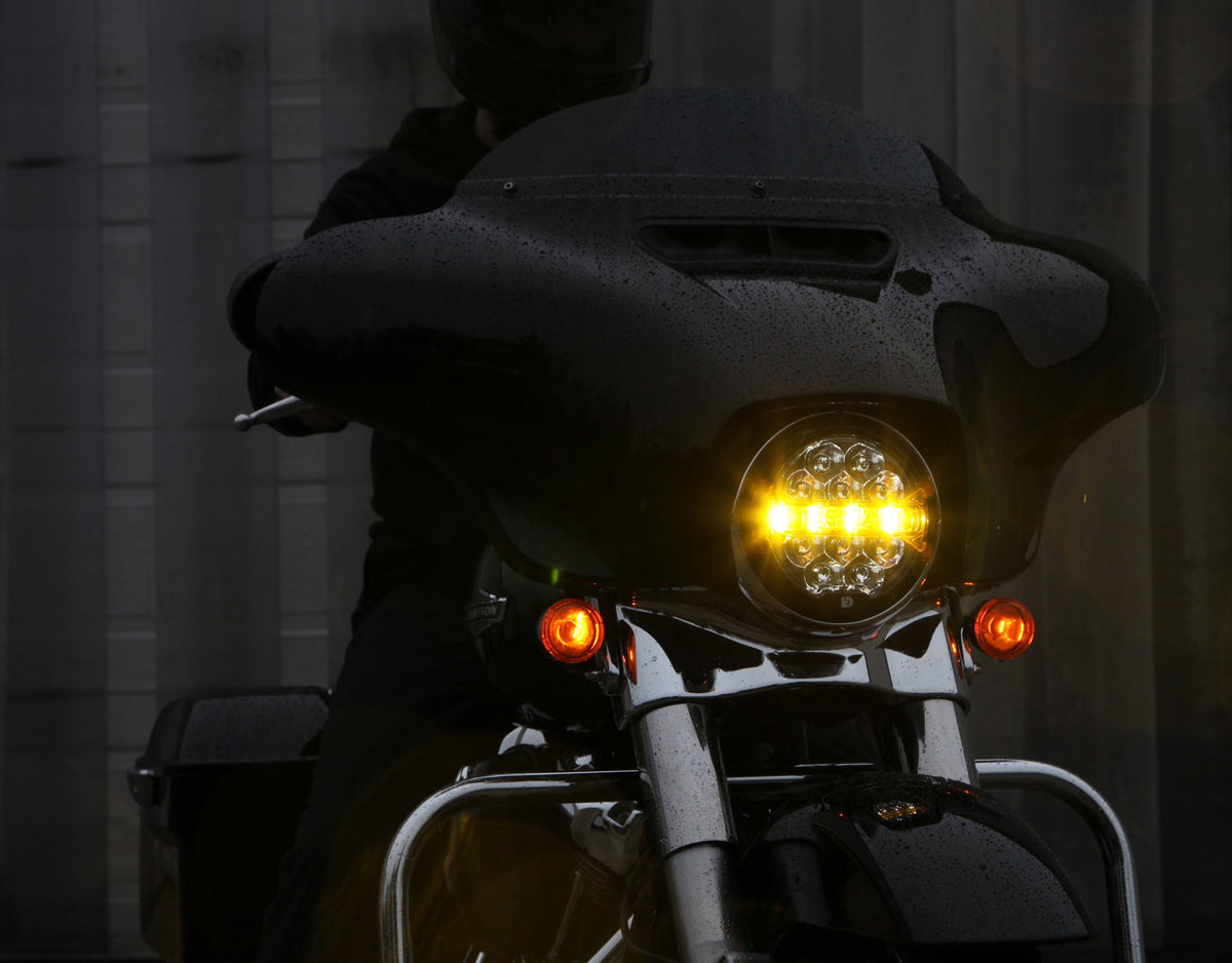 DENALI D14 Destroyer LED Motorcycle Headlight Upgrade Kit - Harley-Davidson Street Glide, '14-'23 – bilde 3