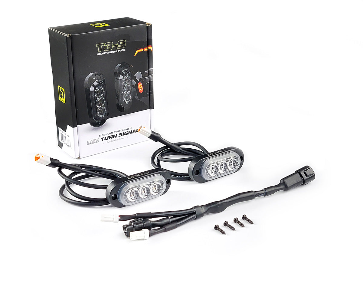 DENALI T3-S™ Smart Brake & Switchback Signal Pods for Motorcycles – Rear – bilde 4