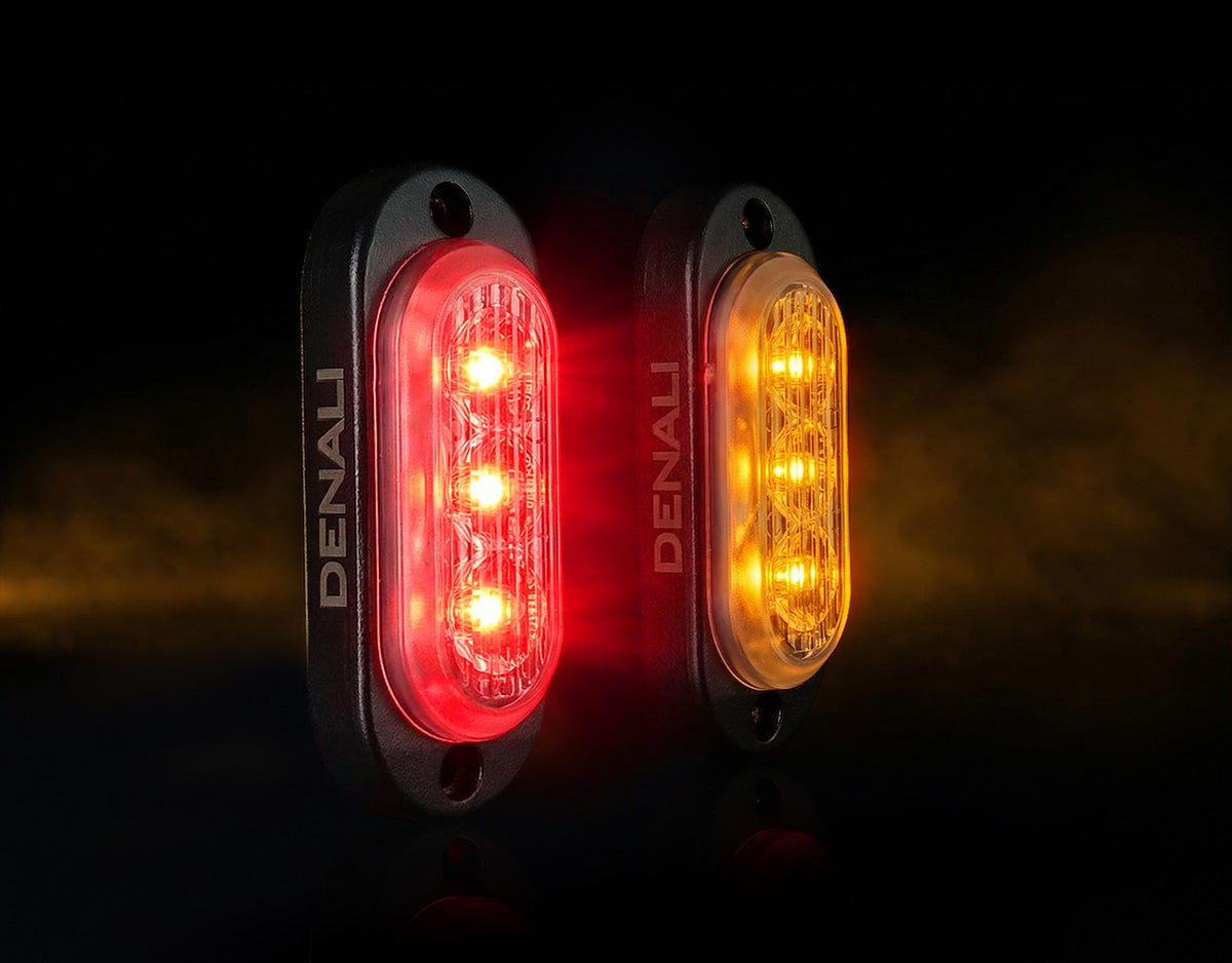 DENALI T3-S™ Smart Brake & Switchback Signal Pods for Motorcycles – Rear – bilde 8