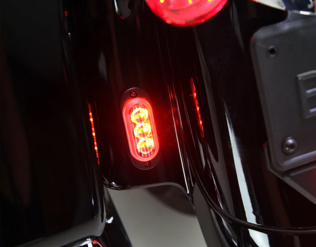DENALI T3-S™ Smart Brake & Switchback Signal Pods for Motorcycles – Rear – bilde 6