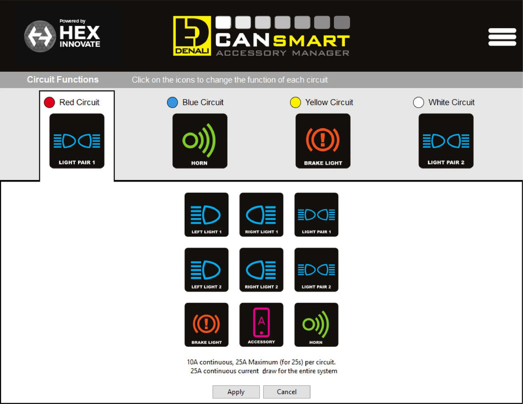 DENALI Universal CANsmart Controller – bilde 3