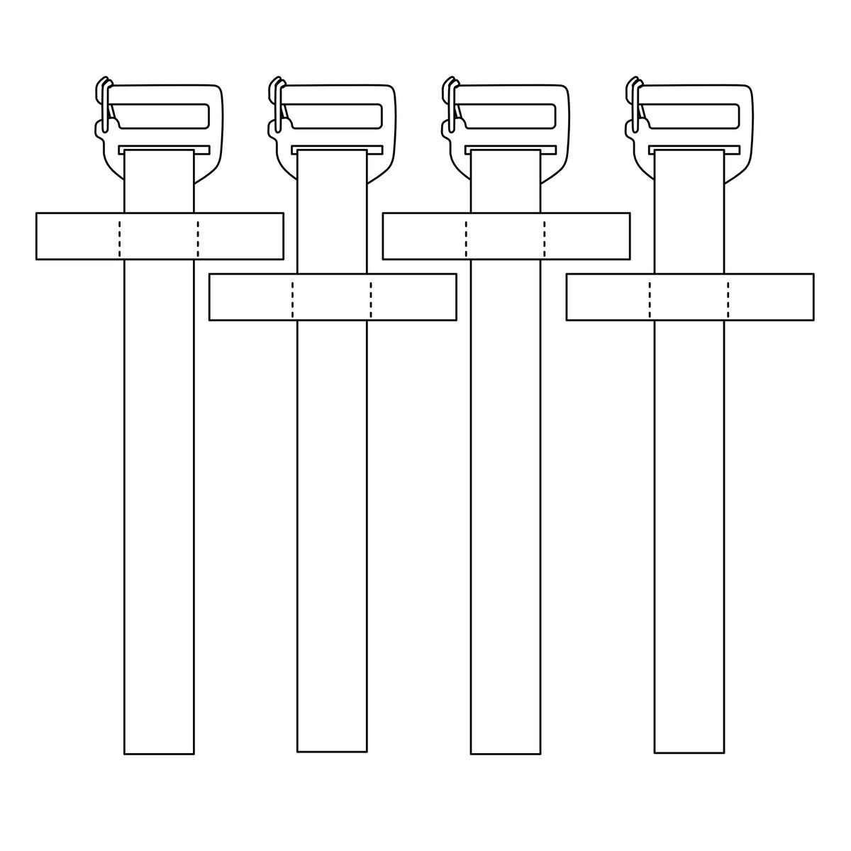 Lone Rider Luggage Replacement Straps