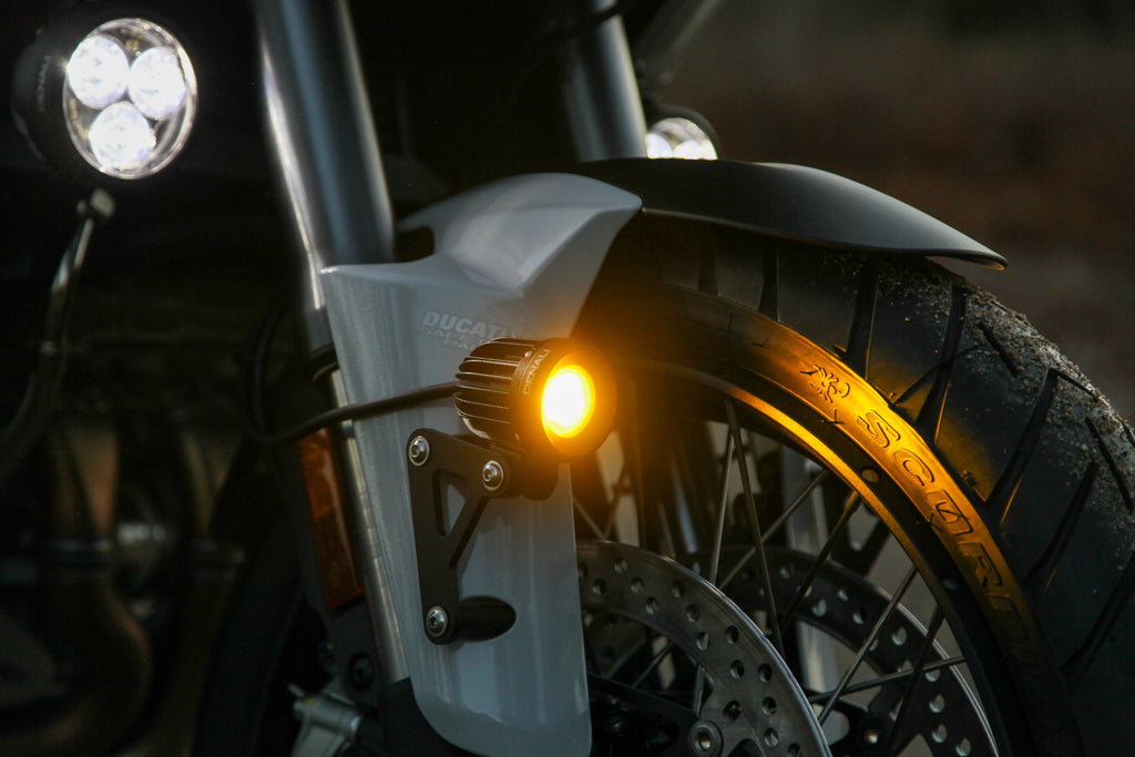 DENALI Lower Driving Light Mount - Ducati DesertX '23-'25 & Multistrada V4, '21-'24 – bilde 6
