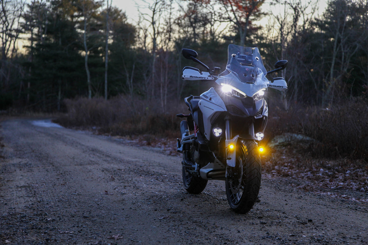 DENALI Lower Driving Light Mount - Ducati DesertX '23-'25 & Multistrada V4, '21-'24 – bilde 8