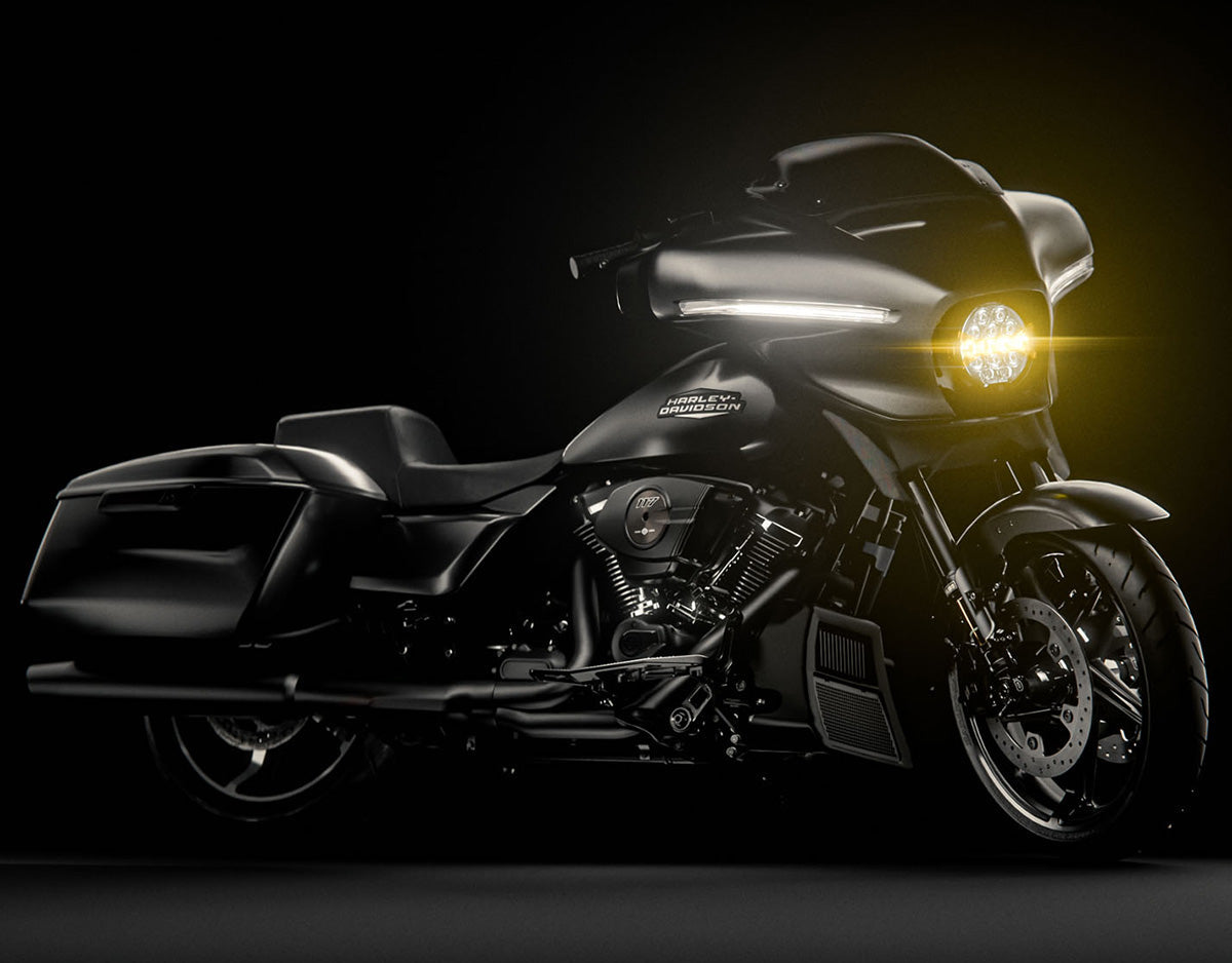 Ace-One Headlight Kit with Denali Lighting for '23-'26 Harley-Davidson Street Glide by Kraus Motor Co – bilde 3