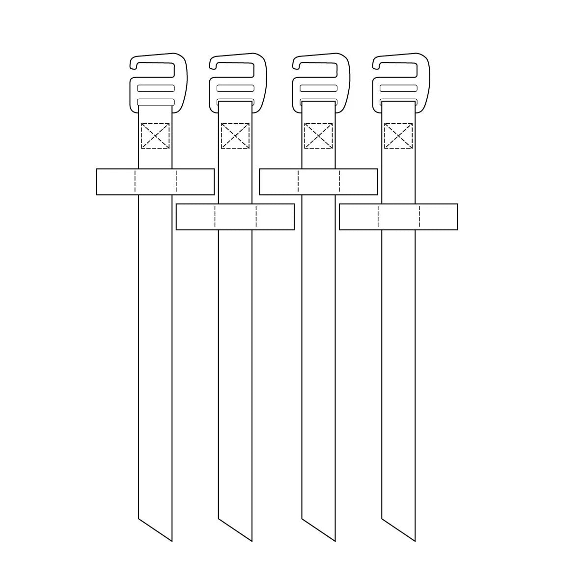 Lone Rider Luggage Replacement Straps