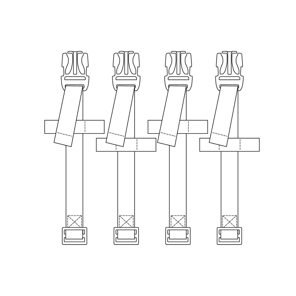 Lone Rider Luggage Replacement Straps
