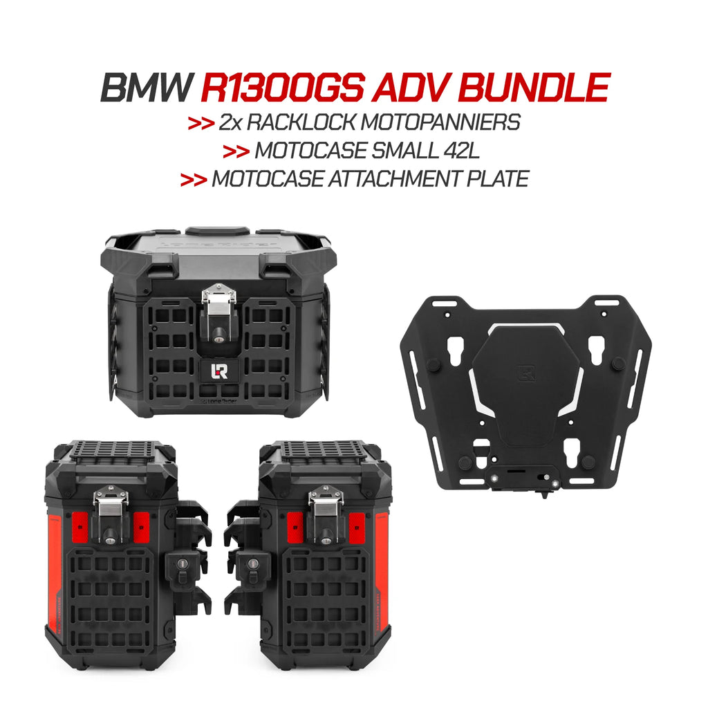 RACKLOCK MOTOPANNIERS FOR BMW R1300GS ADVENTURE