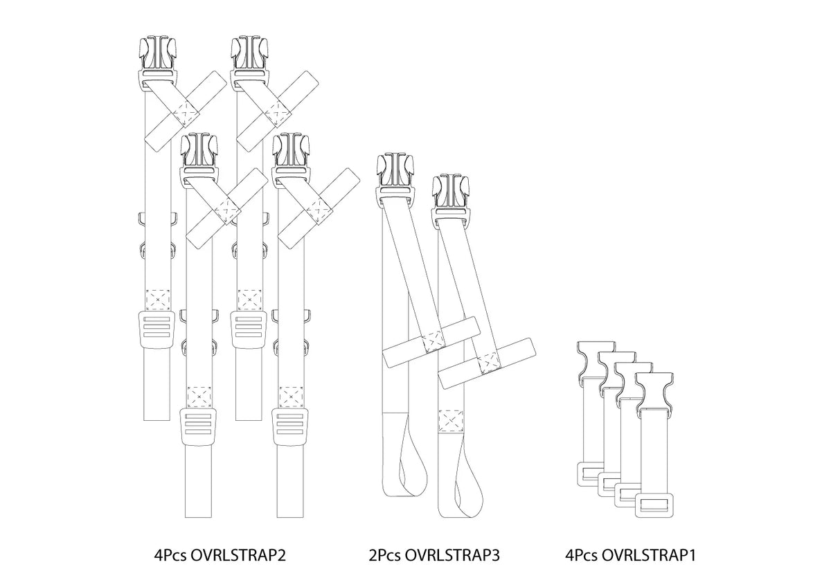 Lone Rider Luggage Replacement Straps