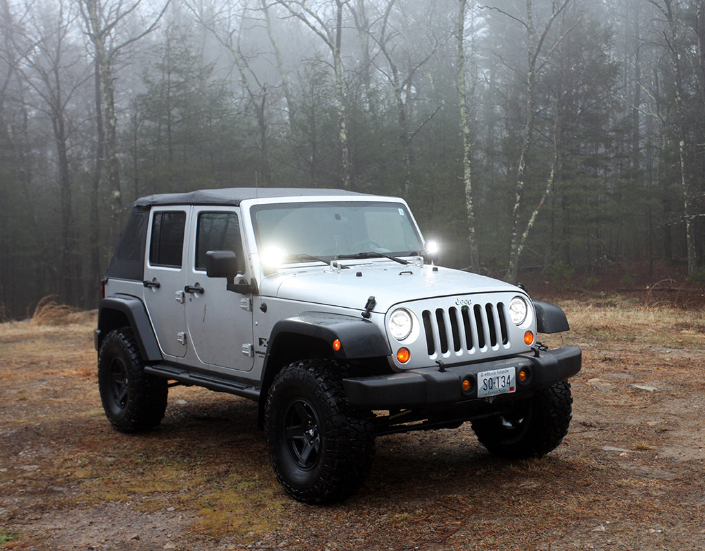 DENALI Driving Light Mount - Jeep Wrangler JK '07-18 – bilde 3