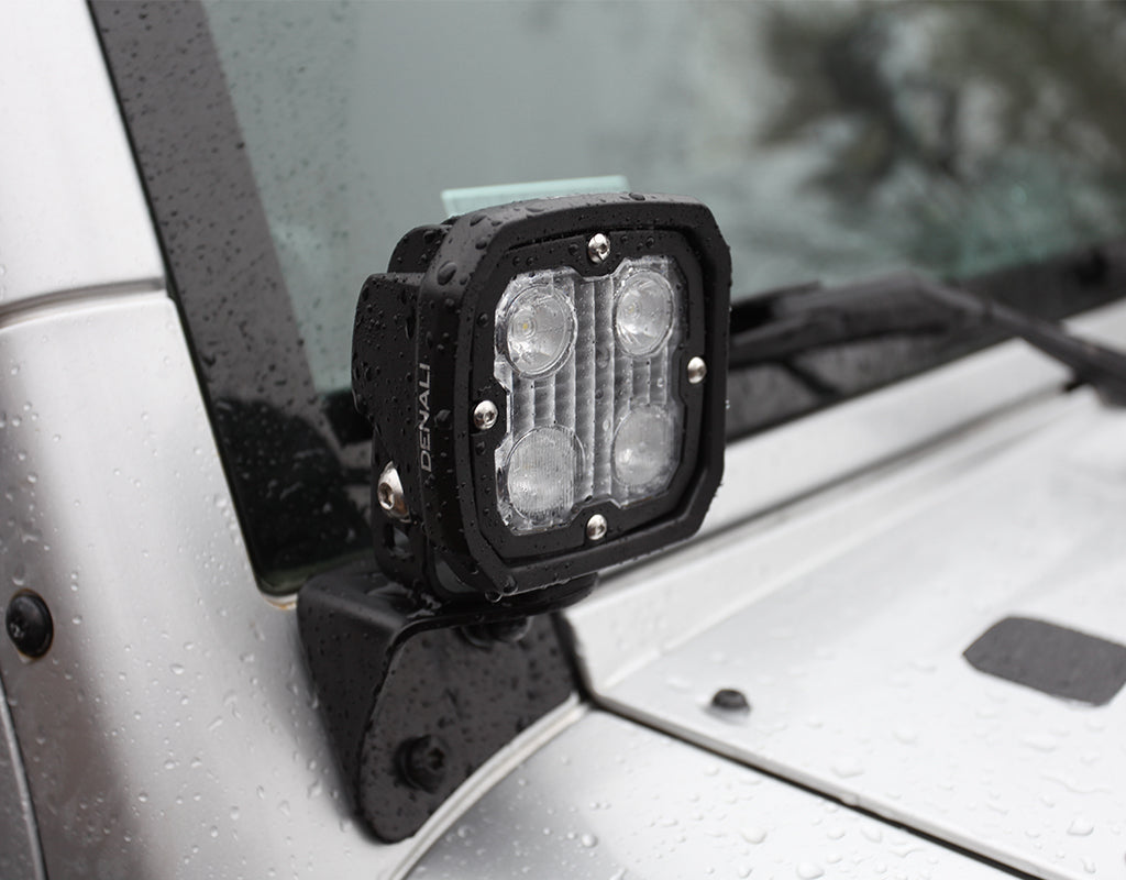DENALI Driving Light Mount - Jeep Wrangler JK '07-18 – bilde 2
