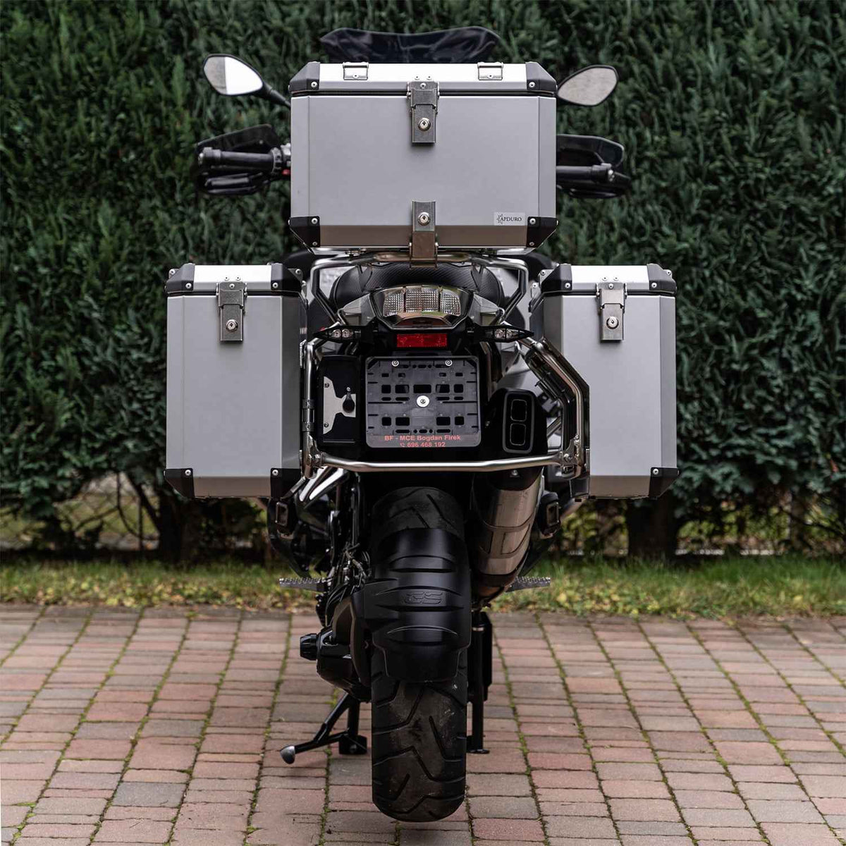Side pannier system BMW R 1200/1250 GS LC (2013-2024) for ADV rack.