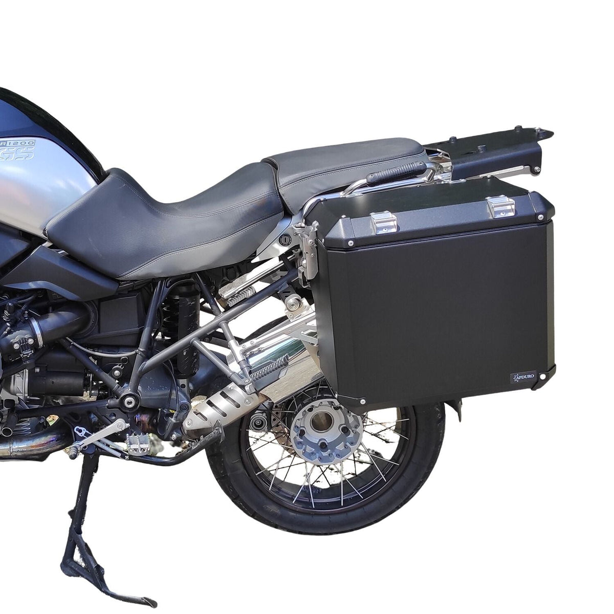Side pannier system BMW 1200 GS (04-12) for OEM rack.