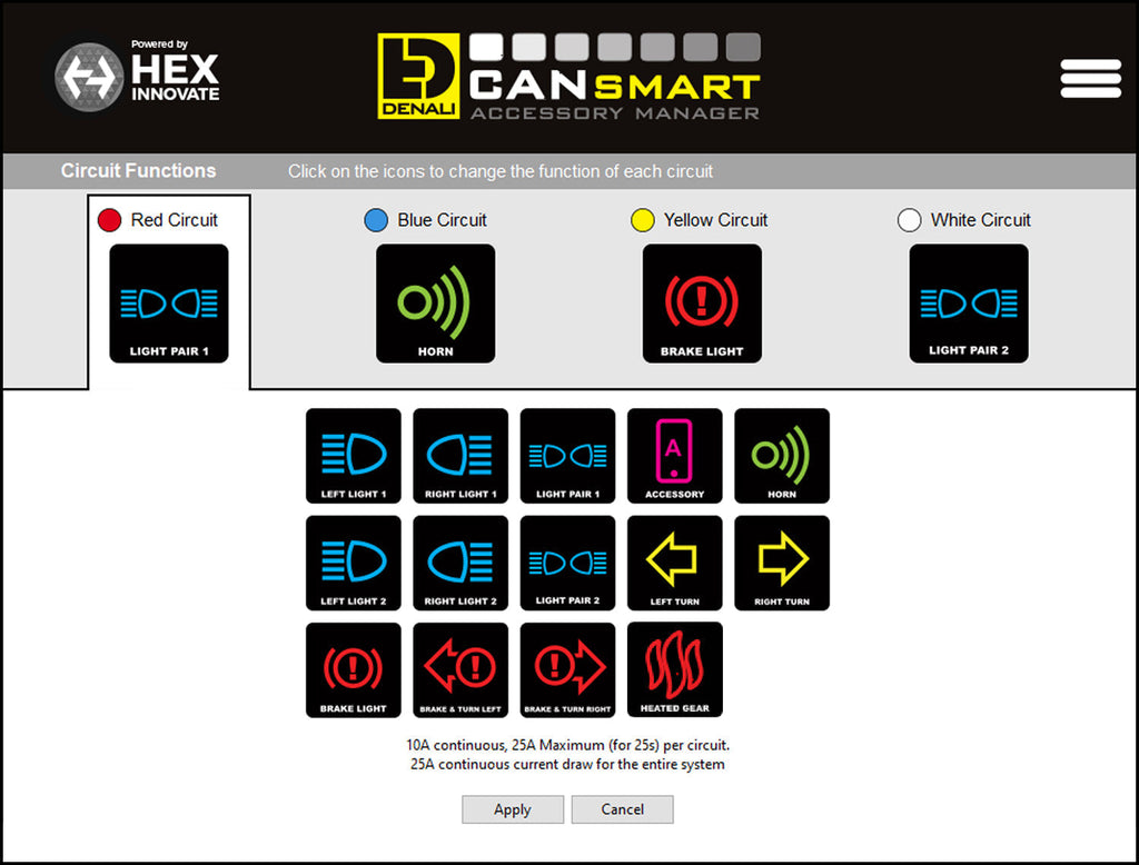 DENALI CANsmart™ Controller for Harley-Davidson Pan America 1250 & Pan America 1250 Special – bilde 10
