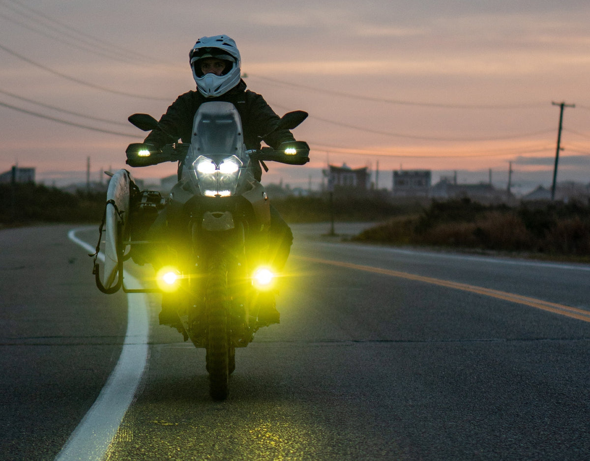 DENALI Kit: D2 x2, Yellow Lenses, Fender Mount – bilde 2
