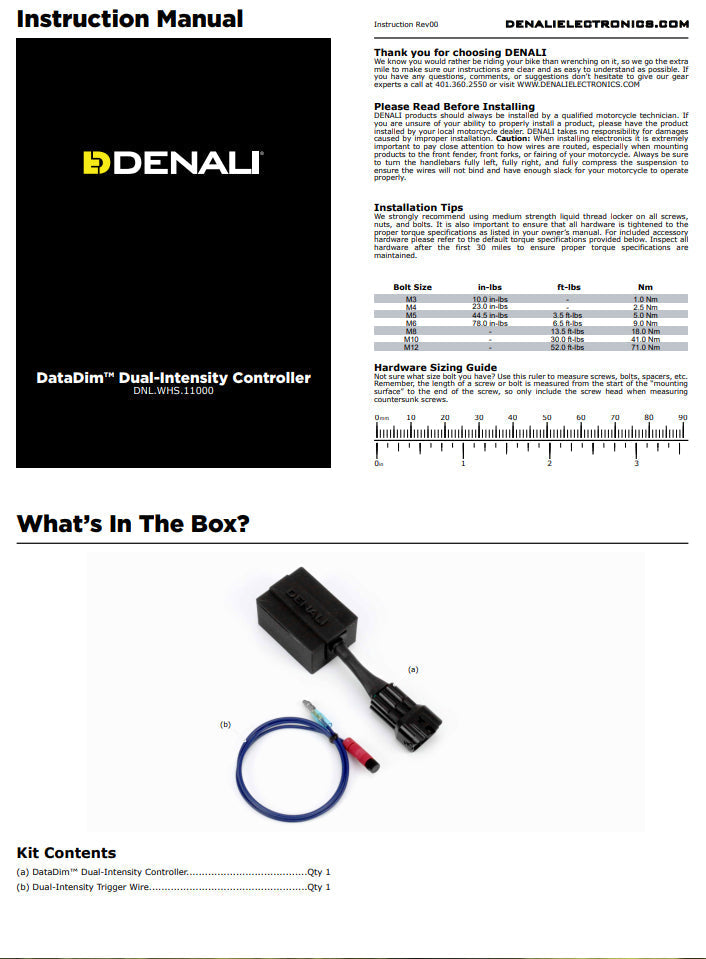DENALI DataDim™ Dual Intensity Controller for Driving Light Harness – bilde 3