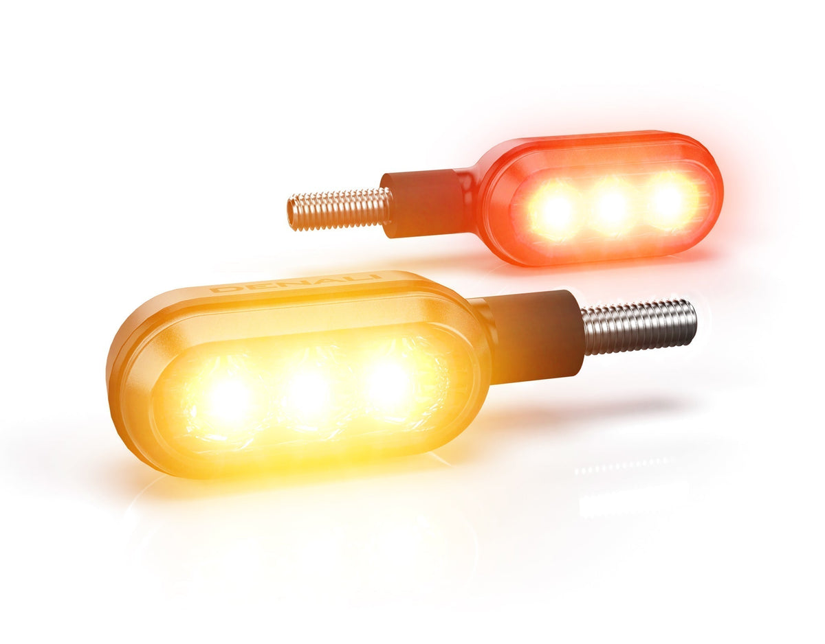 DENALI T3 Switchback M8 LED Turn Signals - Rear