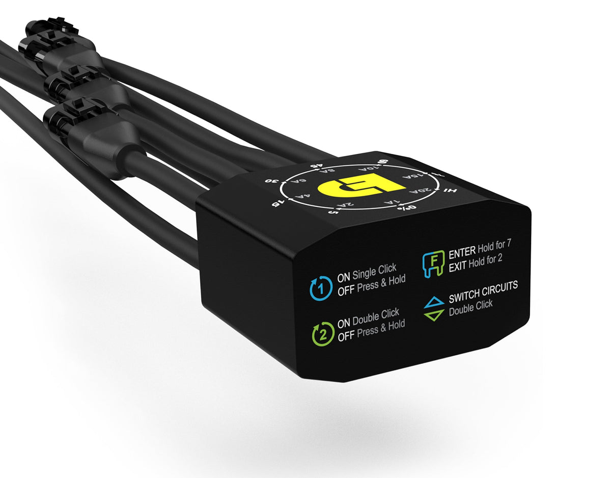 DENALI DialDim™ Lighting Controller for Kawasaki KLR650 2022+ – bilde 4