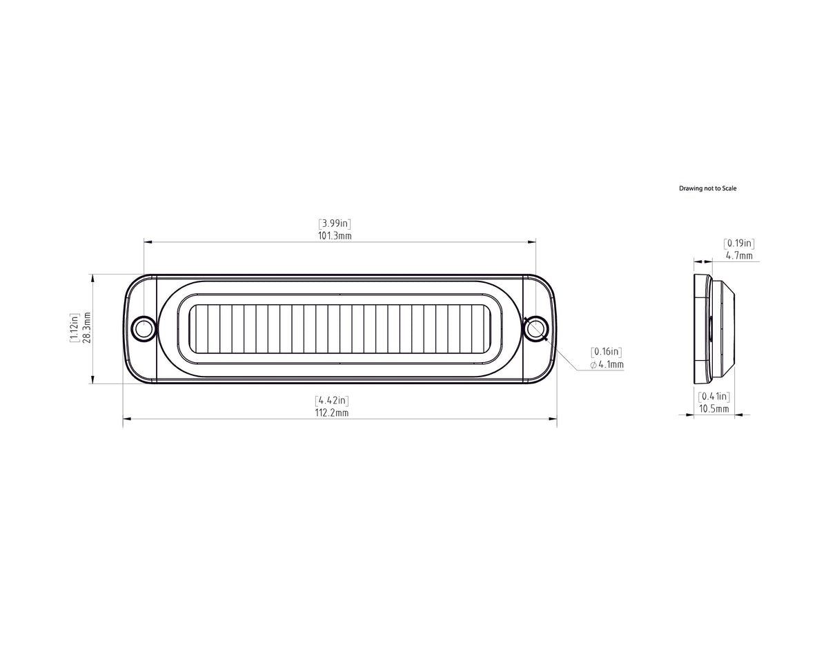 DENALI B6 LED Brake Light Kit with Flush Mount – bilde 5