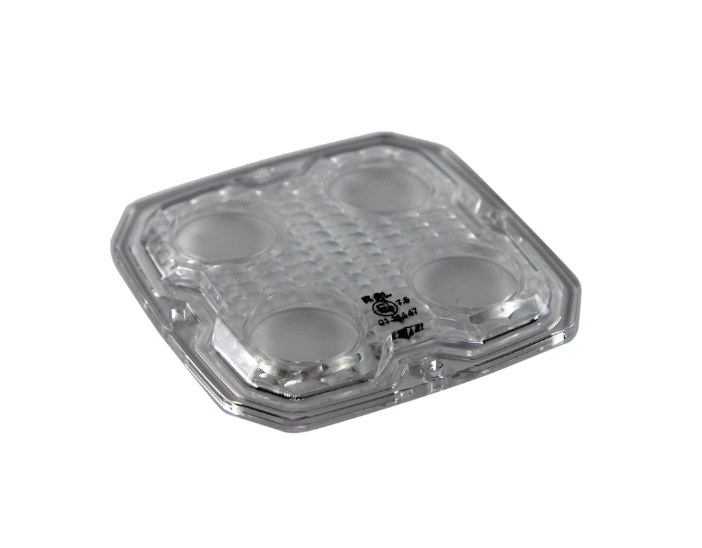 DENALI Replacement Part - D4 E-Mark Approved Spot Lens, Clear