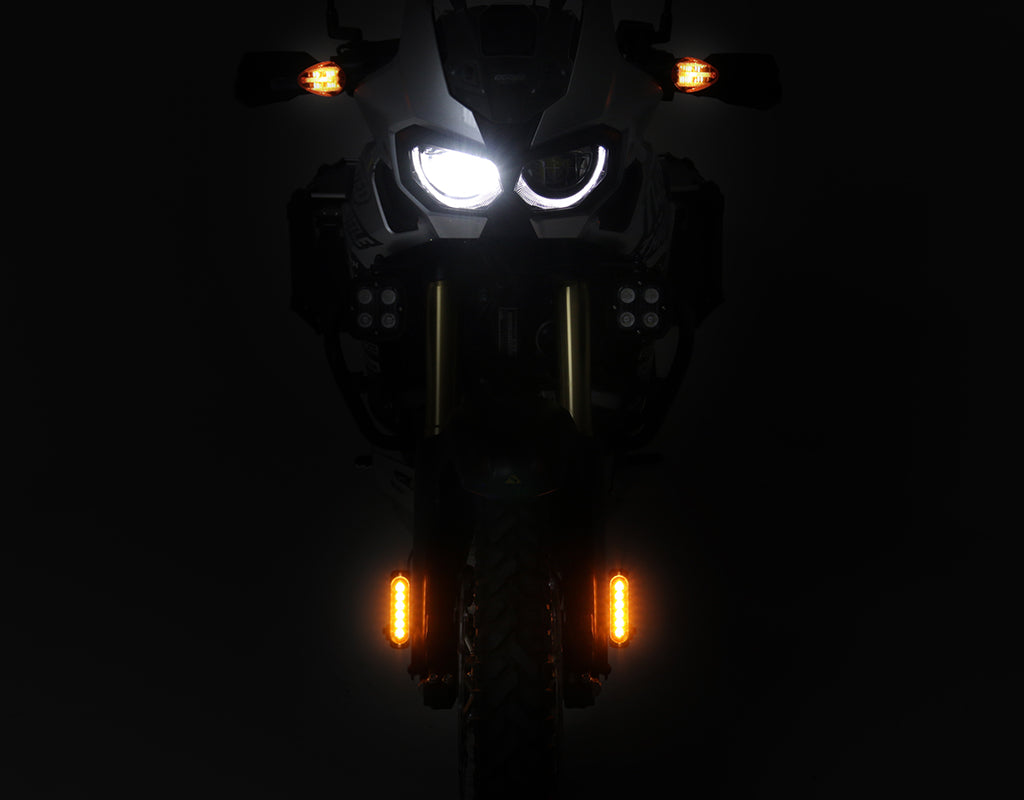 DENALI DRL Visibility Lighting Kit with Flush Mount - White or Amber – bilde 3