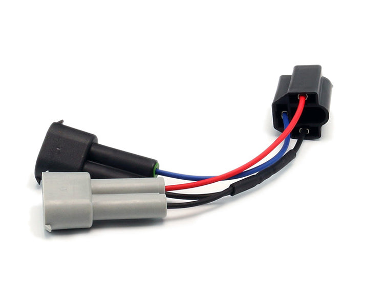 DENALI Wiring Adapter - H4 to H9/H11 Harness for Harley-Davidson Road King '14-'25 & Street Glide '14-'23 with halogen headlight