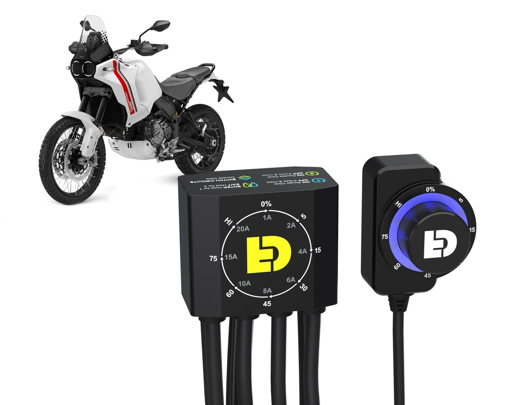 DENALI DialDim™ Lighting Controller for Ducati DesertX