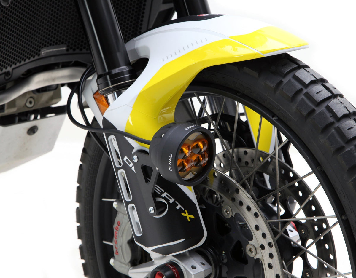 DENALI Lower Driving Light Mount - Ducati DesertX '23-'25 & Multistrada V4, '21-'24