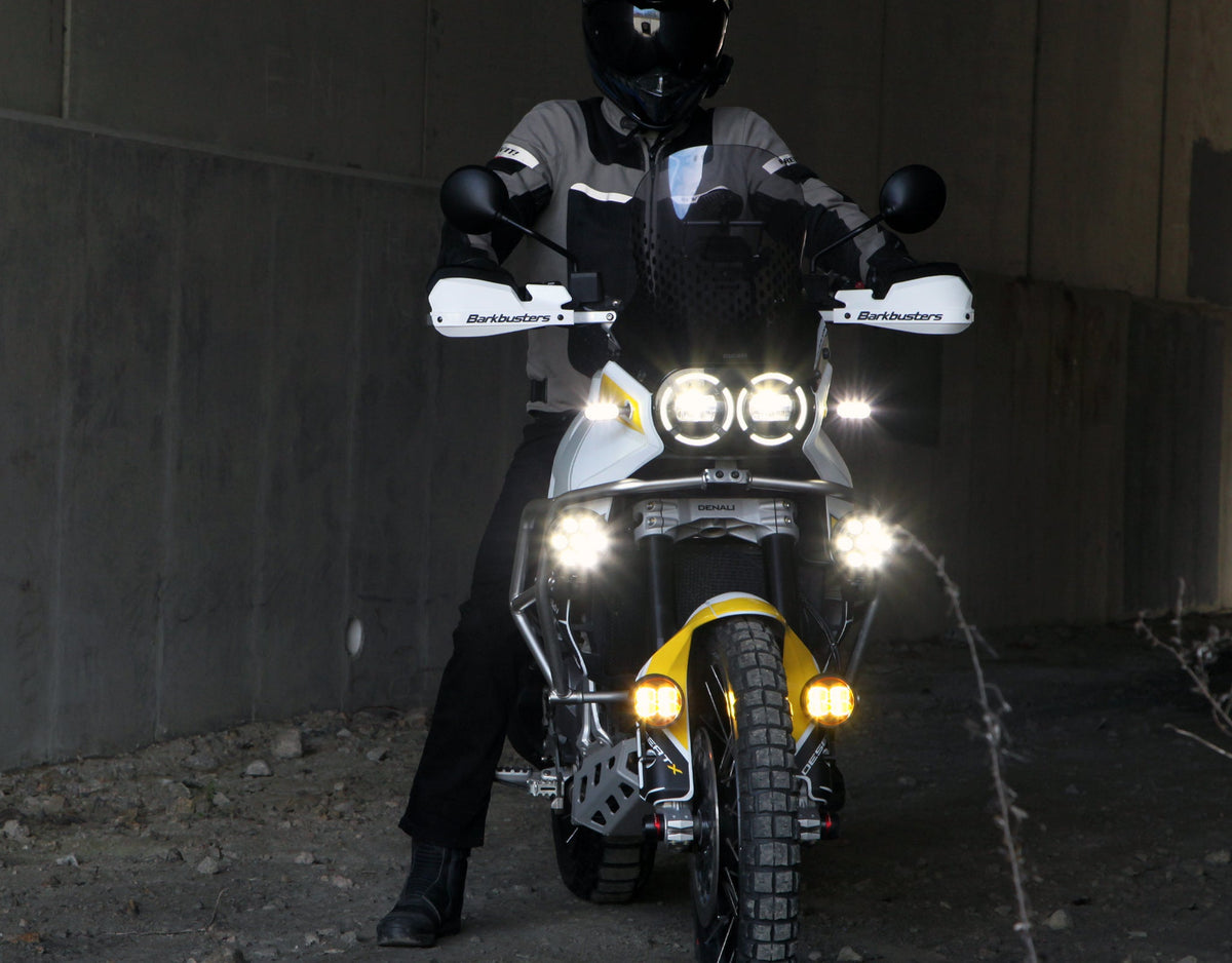 DENALI Lower Driving Light Mount - Ducati DesertX '23-'25 & Multistrada V4, '21-'24 – bilde 2