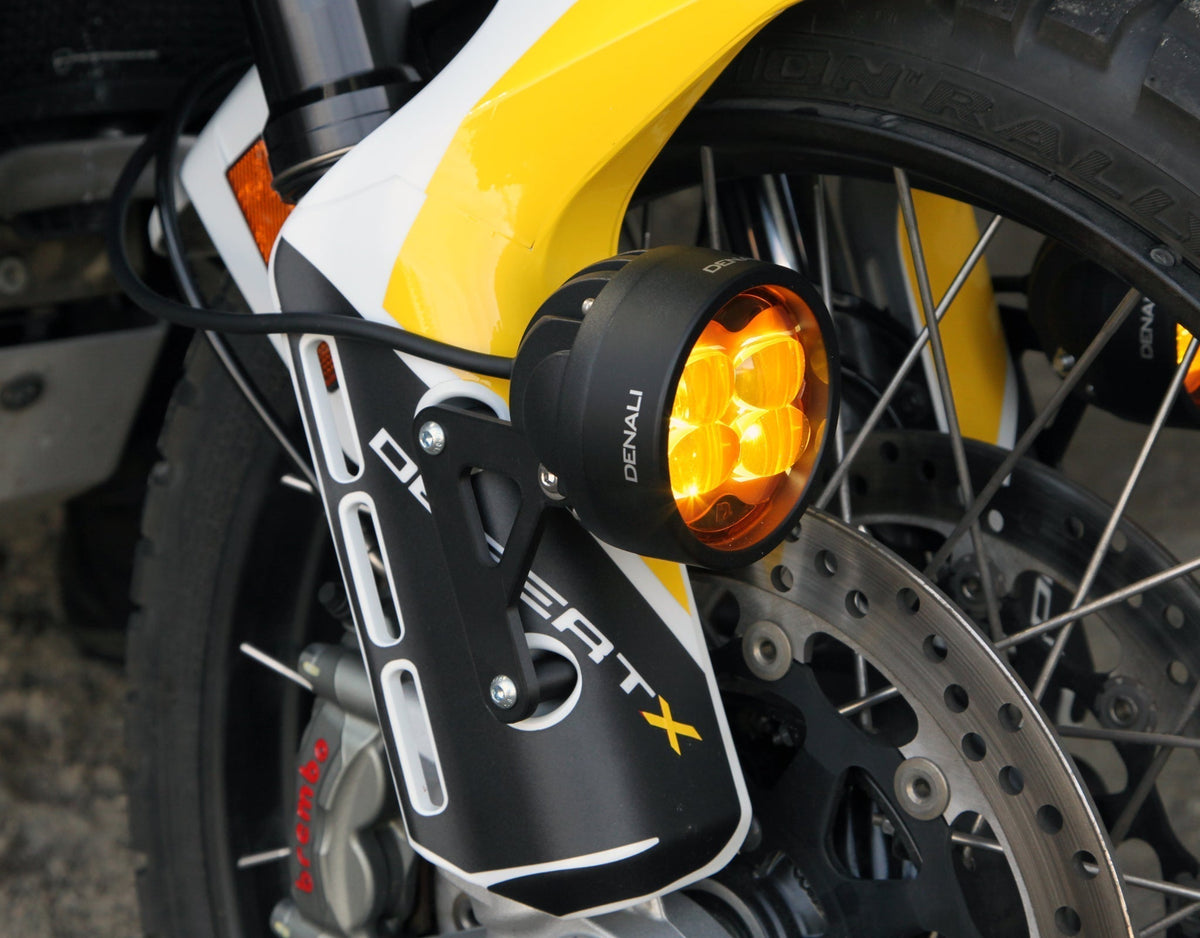 DENALI Lower Driving Light Mount - Ducati DesertX '23-'25 & Multistrada V4, '21-'24 – bilde 4