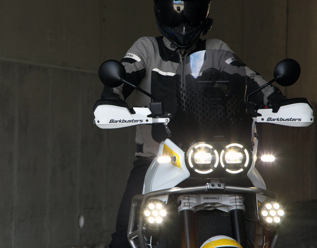 DENALI Driving Light Mount - OEM Crashbar Adapter - Ducati DesertX – bilde 2