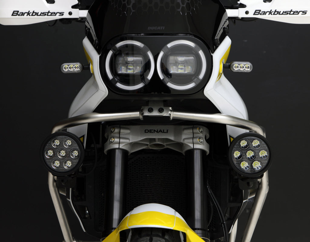 DENALI Driving Light Mount - OEM Crashbar Adapter - Ducati DesertX – bilde 5