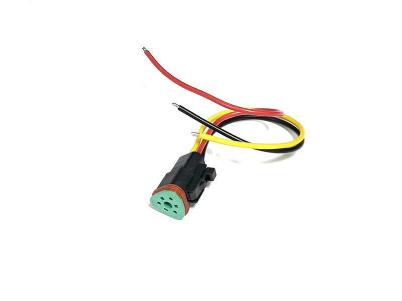 DENALI 3 PIN DEUTSCH CONNECTOR PIGTAIL