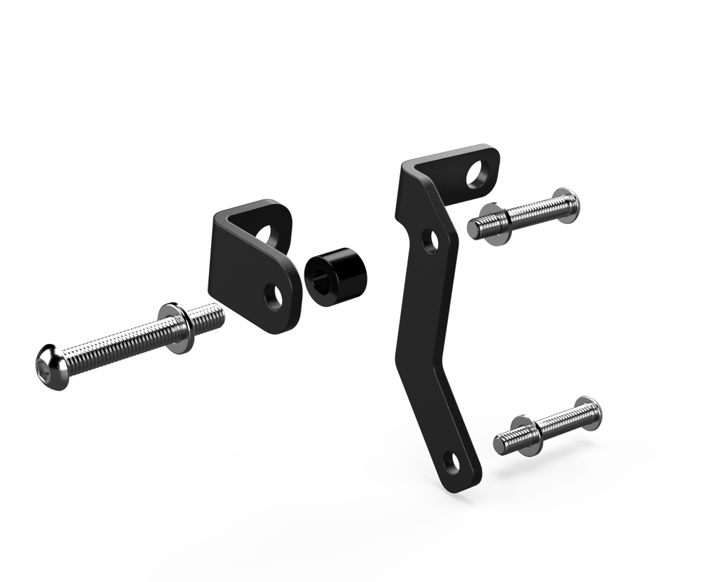DENALI Split Horn Mount - BMW R1300GS & R1300GS Adventure