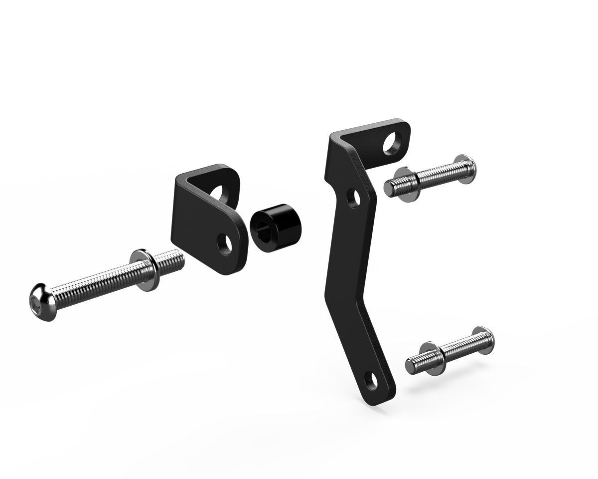 DENALI Split Horn Mount - BMW R1300GS & R1300GS Adventure