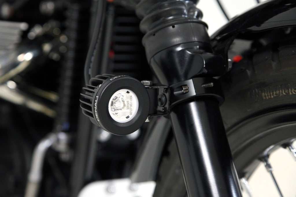 DENALI Driving Light Mount - Articulating Bar Clamp 50mm-60mm, Black – bilde 5