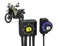 DENALI DialDim™ Lighting Controller for Kawasaki KLR650 2022+