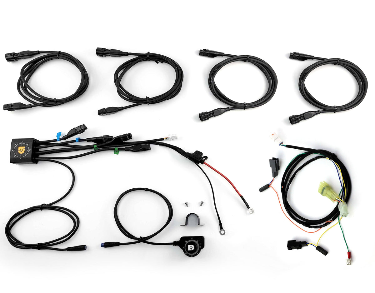 DENALI DialDim™ Lighting Controller for Kawasaki KLR650 2022+ – bilde 6