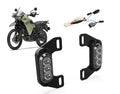 DENALI Plug-&-Play Rear T3 Turn Signal License Plate Kit for Kawasaki KLR650