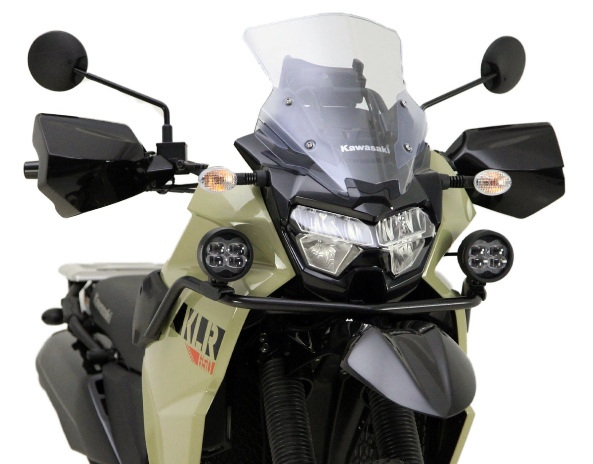 DENALI Upper Crash Bar Driving Light Mount - Kawasaki KLR650 – bilde 2