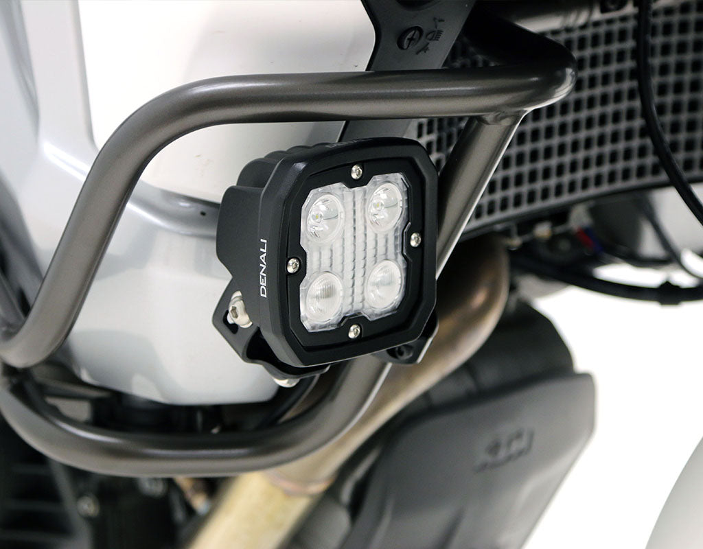 DENALI Driving Light Mount - Articulating Bar Clamp 21mm-29mm, Black – bilde 2