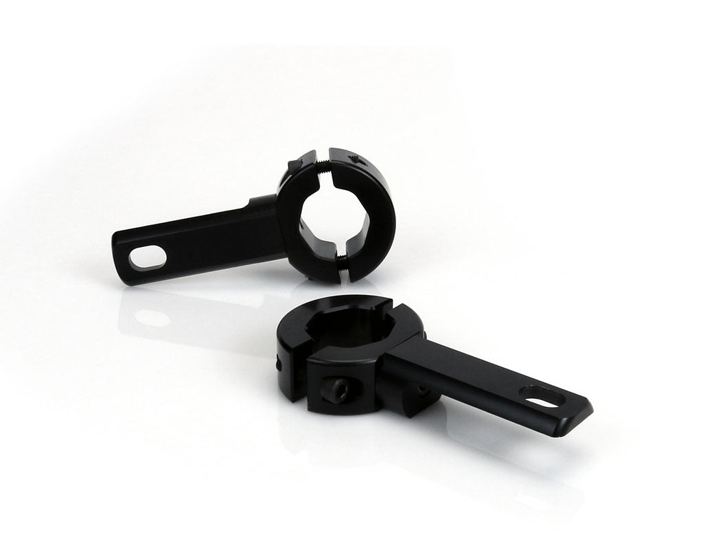 DENALI Driving Light Mount - Articulating Bar Clamp 21mm-29mm, Black