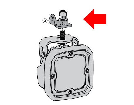 DENALI Driving Light Mount - BMW OEM Light Mount Adapter – bilde 5