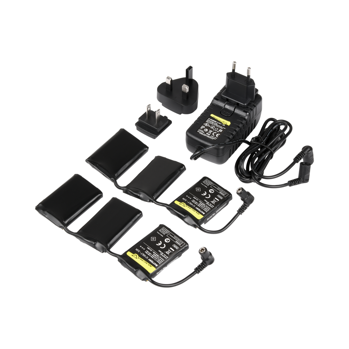 Battery + Charger kit Macna, 12V 3A