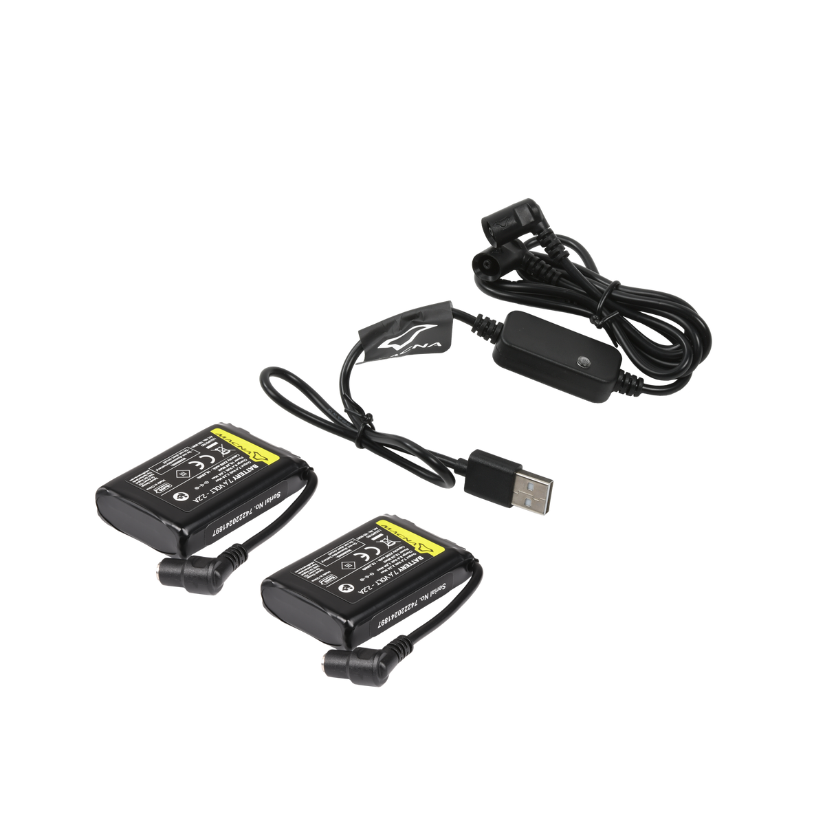 Battery + USB charger Macna, 7.4V 2.2A