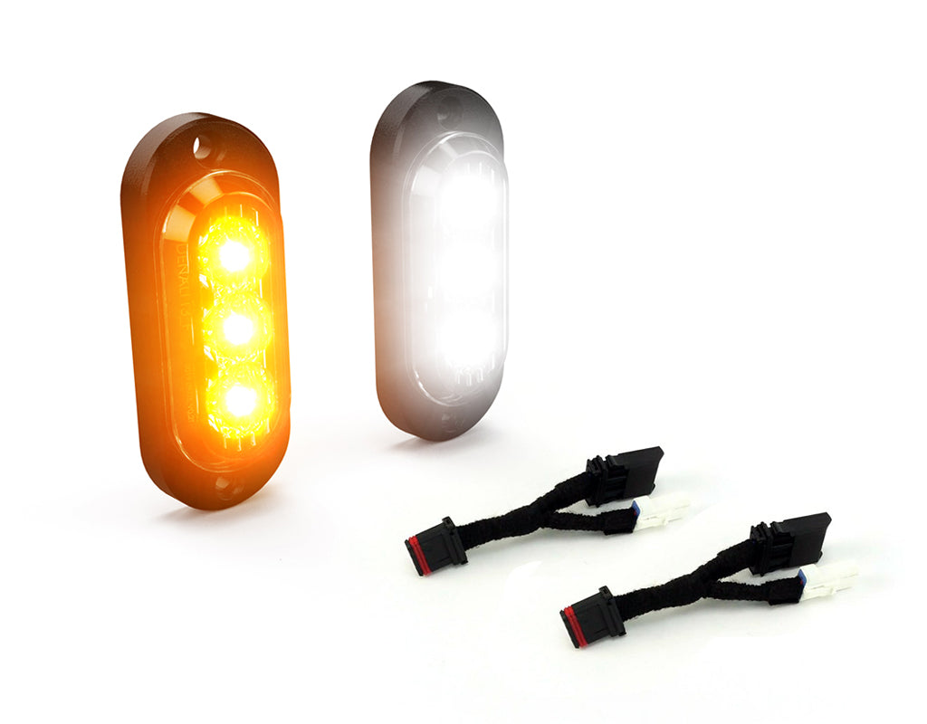 DENALI Plug-&-Play T3 Turn Signal Handguard Kit for Harley-Davidson Pan America 1250